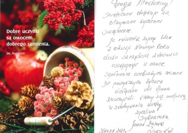 Życzenia na Nowy Rok