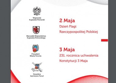 OBCHODY DNIA FLAGI RP ORAZ 231.ROCZNICY UCHWALENIA KONSTYTUACJI 3 MAJA