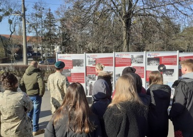 UDZIAŁ W OTWARCIU WYSTAWY PLENEROWEJ "MY WSZYSCY OD ANDERSA"