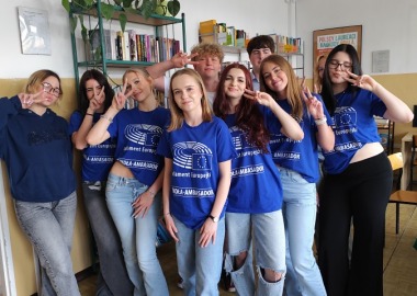 DZIEŃ EUROPEJSKI W NASZEJ SZKOLE W RAMACH PROWADZONEGO PROGRAMU EPAS