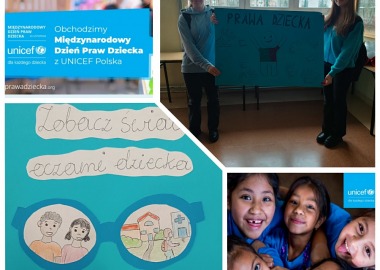 VI Liceum Ogólnokształcące im. Zesłańców Sybiru w Toruniu świętuje Międzynarodowy Dzień Praw Dziecka