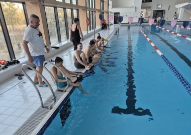Kurs płetwonurkowy dla uczniów klasy 1A OPW