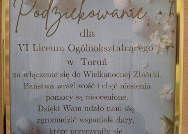 KONIEC WIELKANOCNEJ ZBIÓRKI